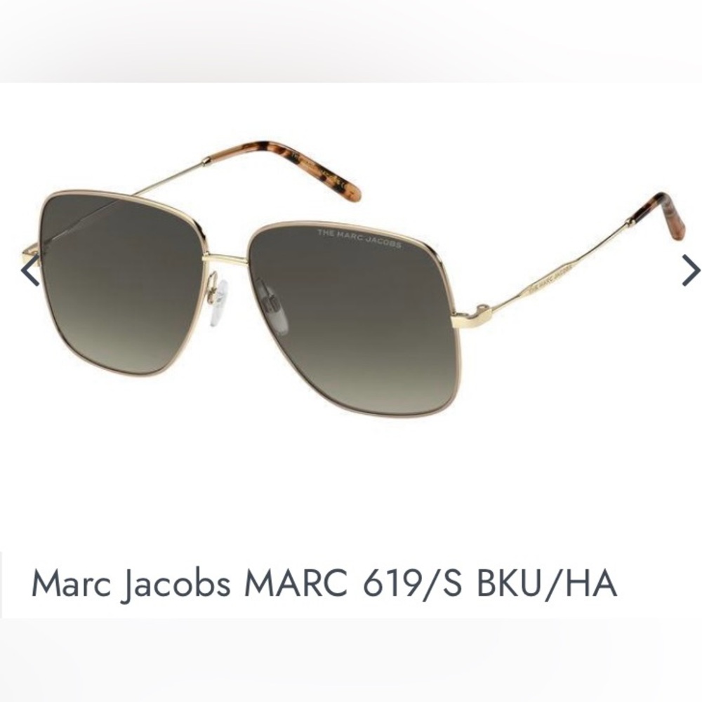 New Women’s Square Aviator Marc Jacobs Sunglasses